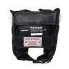 Rival Amateur Competition Head Guard RHGC2 - Black/White in Black/White — folded layout