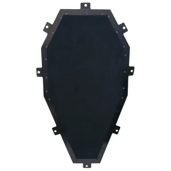 Rival Angled Wall Pad - Grey/Black in Grey/Black — back view