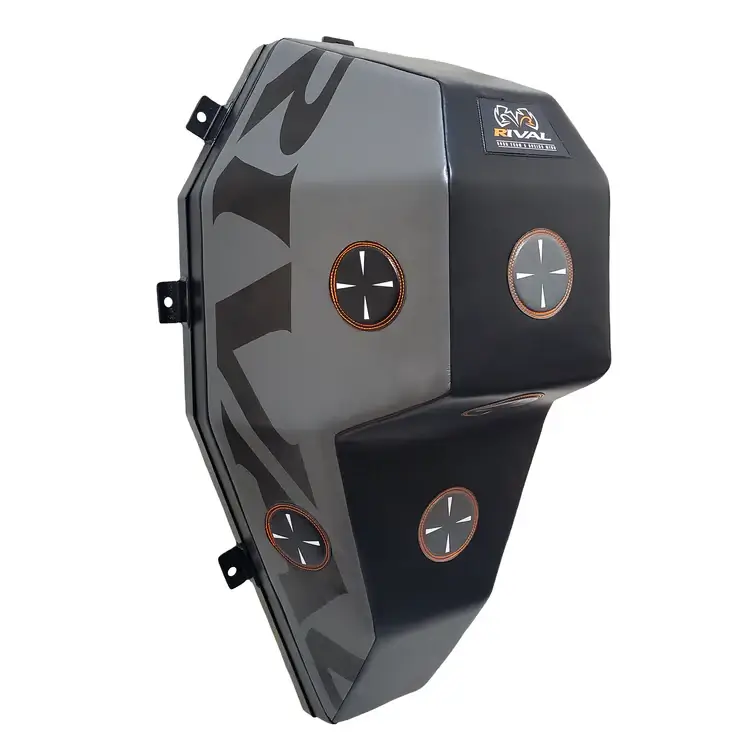 Rival Angled Wall Pad in Grey/Black - product image