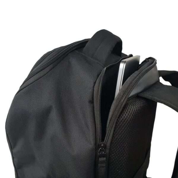 Rival Boxing Backpack - Black in Black — folded layout