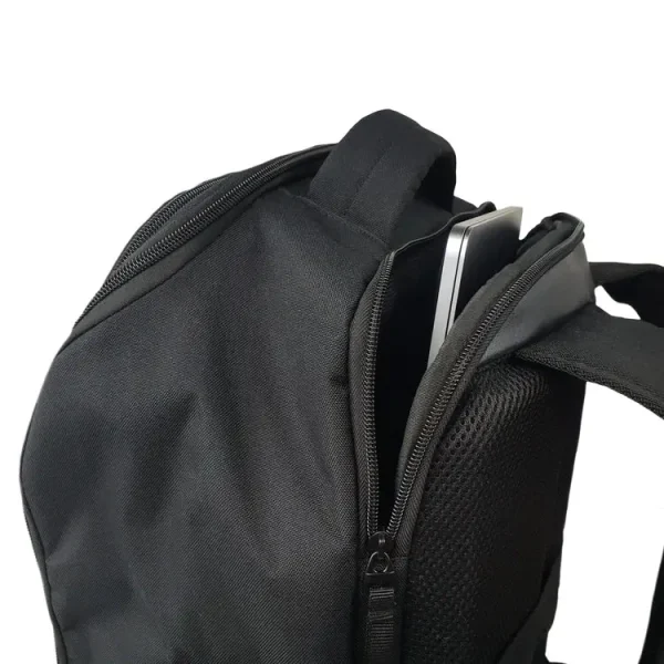 Rival Boxing Backpack - Black in Black — back view