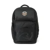 Rival Boxing Backpack - Black in Black — waistband detail
