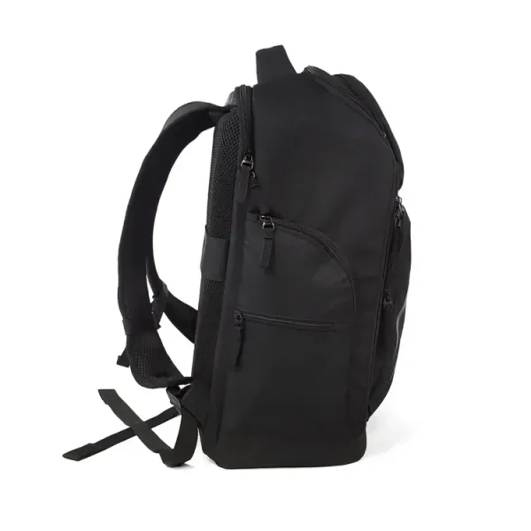 Rival Boxing Backpack - Black in Black — front angle