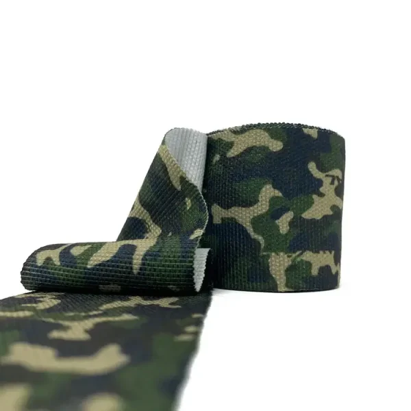Rival Camo Handwraps wrapped around a pair of fists.
