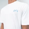 Rival Faded Gloves Graphic Tee with Spandex on a white background