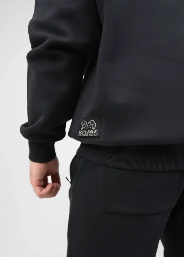 Model wearing a Rival Fleece Oversized Crewneck Sweater