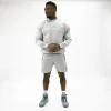 Pair of Rival Fleece Shorts on white background.