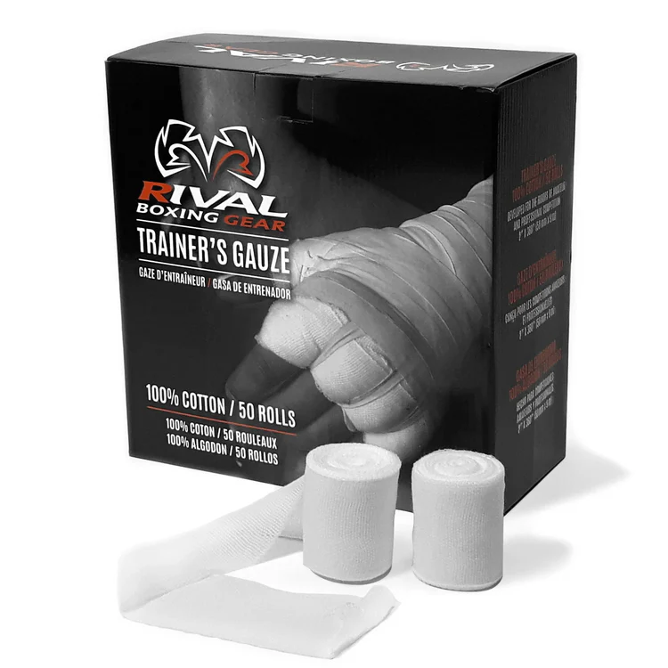 Rival Gauze – Box of 50 Rolls in White - product image