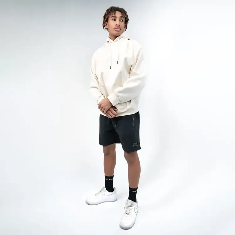 Rival Oversized Heavyweight Fleece Hoodie in a casual setting