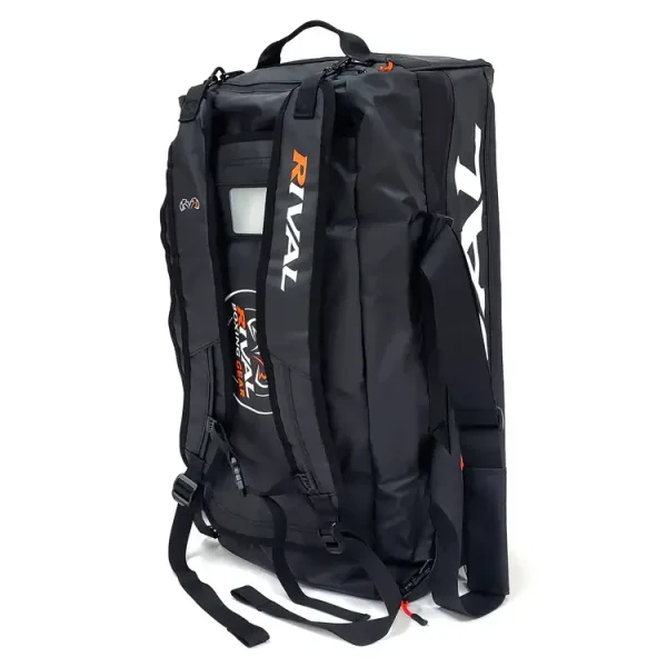 Rival Pro Gym Bag - Black in Black — back view