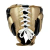 Rival Professional Head Guard RHG100 - Black/Gold in Black/Gold — flat lay