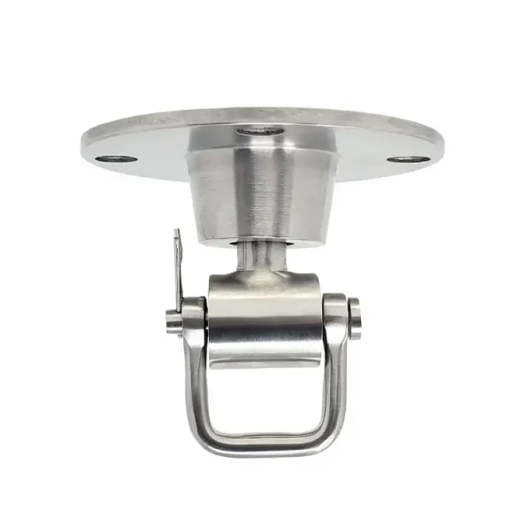 Rival Professional Speed Bag Swivel - Silver in Silver — front angle