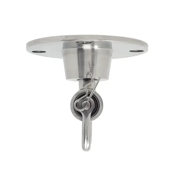 Rival Professional Speed Bag Swivel - Silver in Silver — studio shot