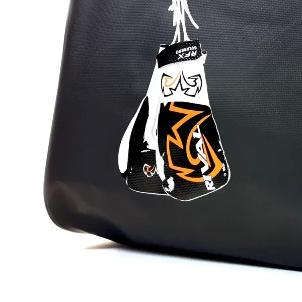 Rival RGB10 Gym Bag - Black in Black — on‑body look