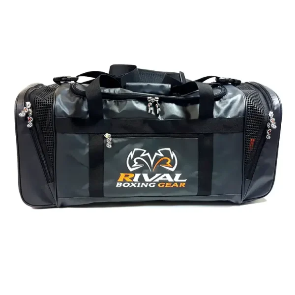 Rival RGB10 Gym Bag - Black in Black — side profile