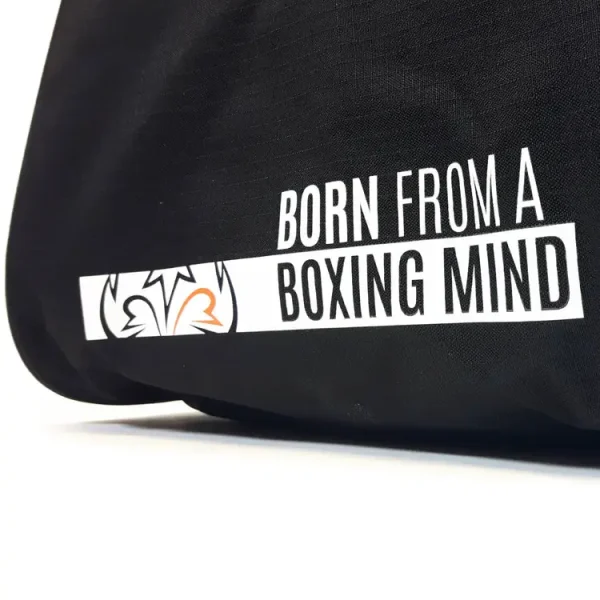 Rival RGB20 Gym Bag - Black/Orange in Black/Orange — three‑quarter angle