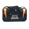 Rival RGB20 Gym Bag - Black/Orange in Black/Orange — logo close‑up