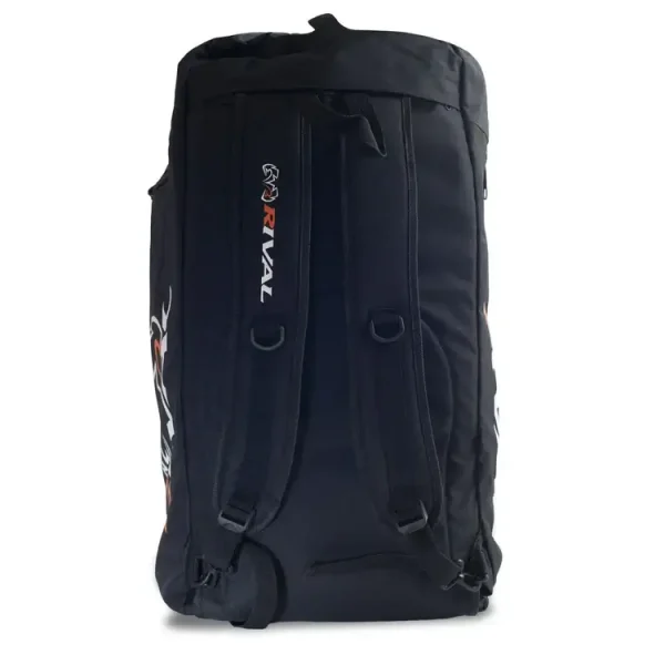 Rival RGB50 Gym Bag - Black/Orange in Black/Orange — on‑body look