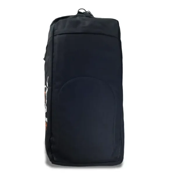 Rival RGB50 Gym Bag - Black/Orange in Black/Orange — three‑quarter angle