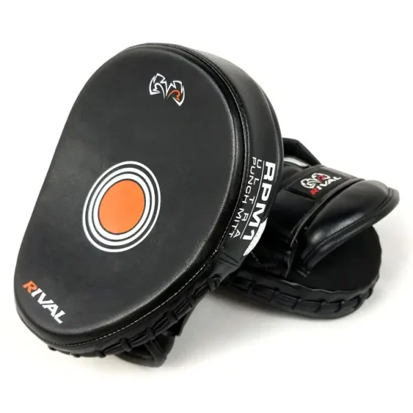 Close up view of Rival RPM1 Ultra Punch Mitts