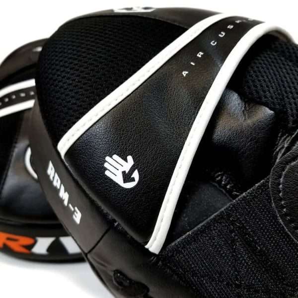 Rival RPM3 2.0 Air Punch Mitts in action