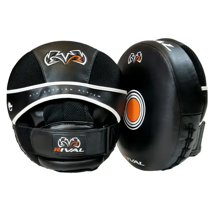 Rival RPM3 2.0 Air Punch Mitts - Top View Rival RPM3 2.0 Air Punch Mitts on a white background