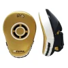Rival Rpm7 Fitness Plus Punch Mitts Black Gold 1 Professional punch mitts by Rival RPM7 Fitness Plus