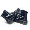 Rival Rsx Prospect Boxing Boots Black Grey 2 Kids wearing Rival RSX-Future Boxing Boots in a boxing ring
