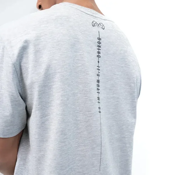 Rival Slogan Graphic Tee "Boxing, It's What We Do" with a touch of Spandex