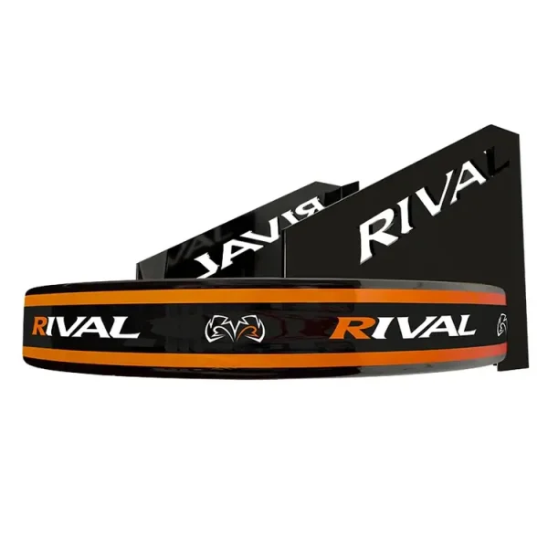 Rival Speedbag Platform - Black/Orange in Black/Orange — folded layout