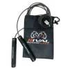 Rival Weighted Jump Rope (Adjustable) - Black in Black — on‑body look