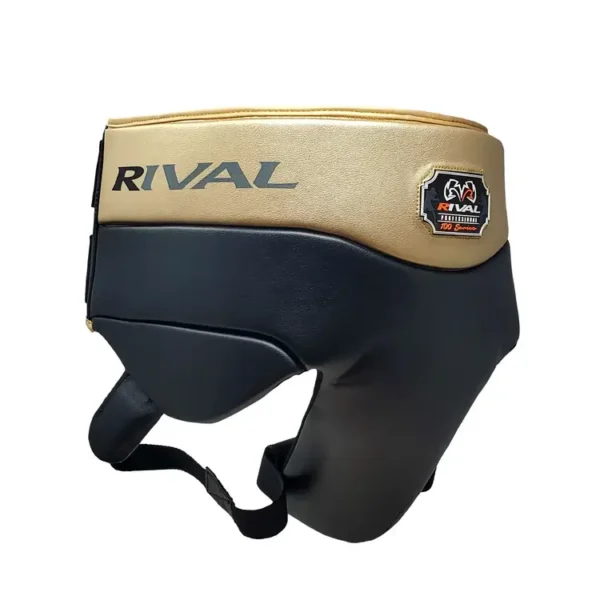 Rival RNFL100 Professional No-Foul Protector worn by a boxer