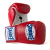 Sandee Authentic Lace Up Pro Fight Boxing Gloves Red 3 Sandee Authentic Lace Up Pro Fight Boxing Gloves in professional setting