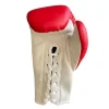 Sandee Junior Authentic Lace Up Pro Fight Boxing Gloves on neutral background