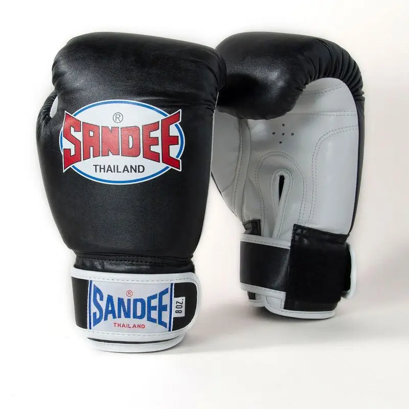Pair of Sandee Kids Boxing Gloves in 2-Tone Velcro design