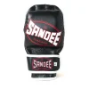 Sandee Mma Sparring Gloves Black White 1 Sandee MMA Sparring Gloves on white background