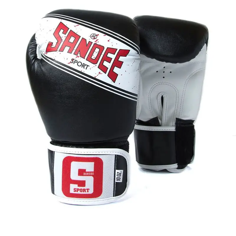 Sandee Sport Boxing Gloves in two-tone design with velcro straps