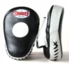 Authentic Sandee Curved Focus Mitts. Sandee Curved Focus Mitts in black and red color.