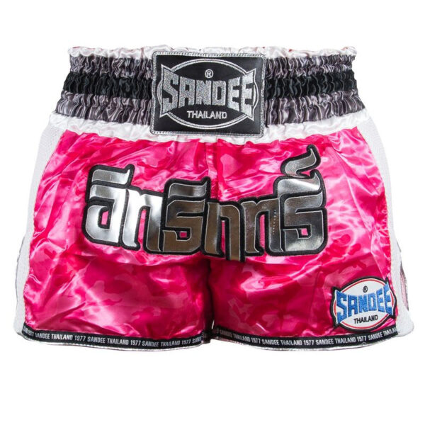 Sandee Muay Thai Shorts Supernatural Power Sandee Muay Thai Shorts Supernatural Power in Pink/White - product image