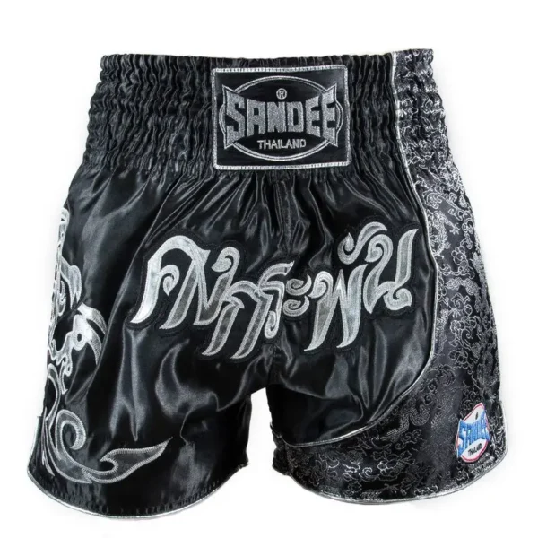 Person wearing Sandee Unbreakable Muay Thai Shorts