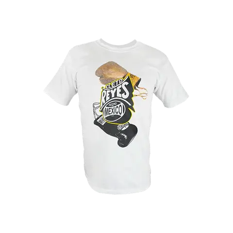 Cleto Reyes Glove Logo T Shirt White 1 Cleto Reyes Glove Logo T-Shirt in black color.