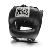 Cleto Reyes Headguard With Pointed Face Nylon Bar Black 1 Cleto Reyes Headguard with Pointed Face Nylon Bar
