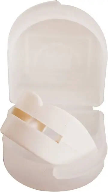 Black Cleto Reyes mouthguard on a white background