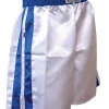 Cleto Reyes Satin Boxing Shorts White Blue 1 Cleto Reyes Satin Boxing Shorts