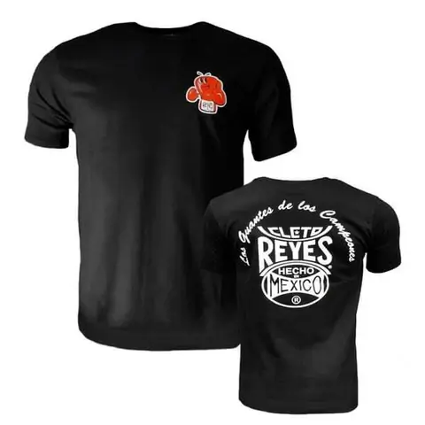 Cleto Reyes branded t-shirt on a mannequin