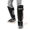 Sandee Kids Cool-Tec Boot Shin Guards - Black/White/Red in Black/White/Red — front angle
