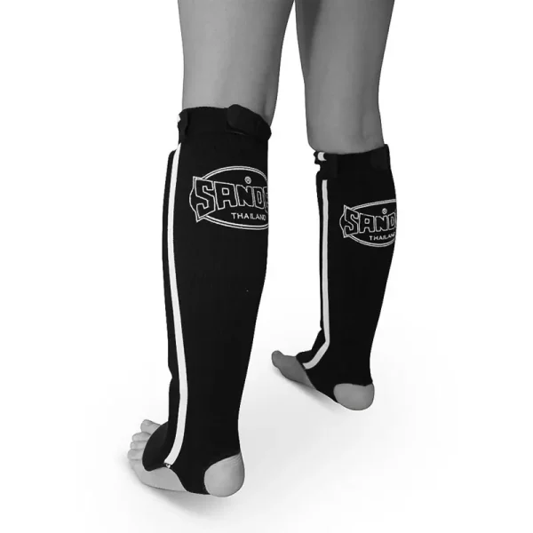 Sandee Cotton Slip-On Competition Shin Guards
