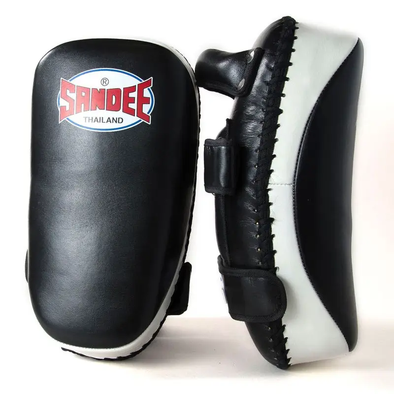 Sandee Curved Kick Pads in striking blue colour