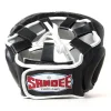 Child wearing Sandee Kids Head Guard Closed Face Style