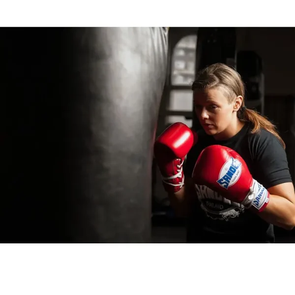 Sandee Punch Bag Full Leather Black 3 Sandee Full Leather Punch Bag